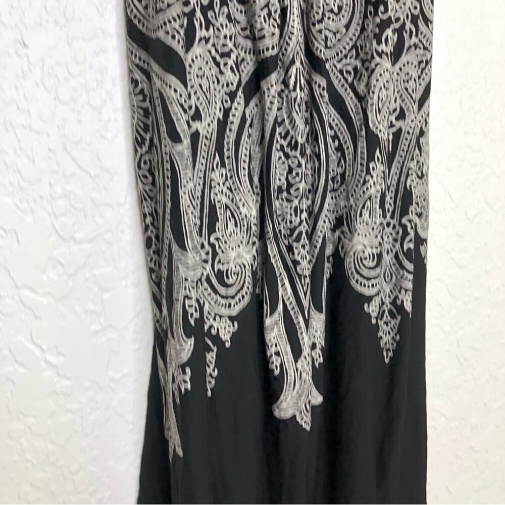 In Bloom black white lace up back nightgown size Large - Picture 4 of 13
